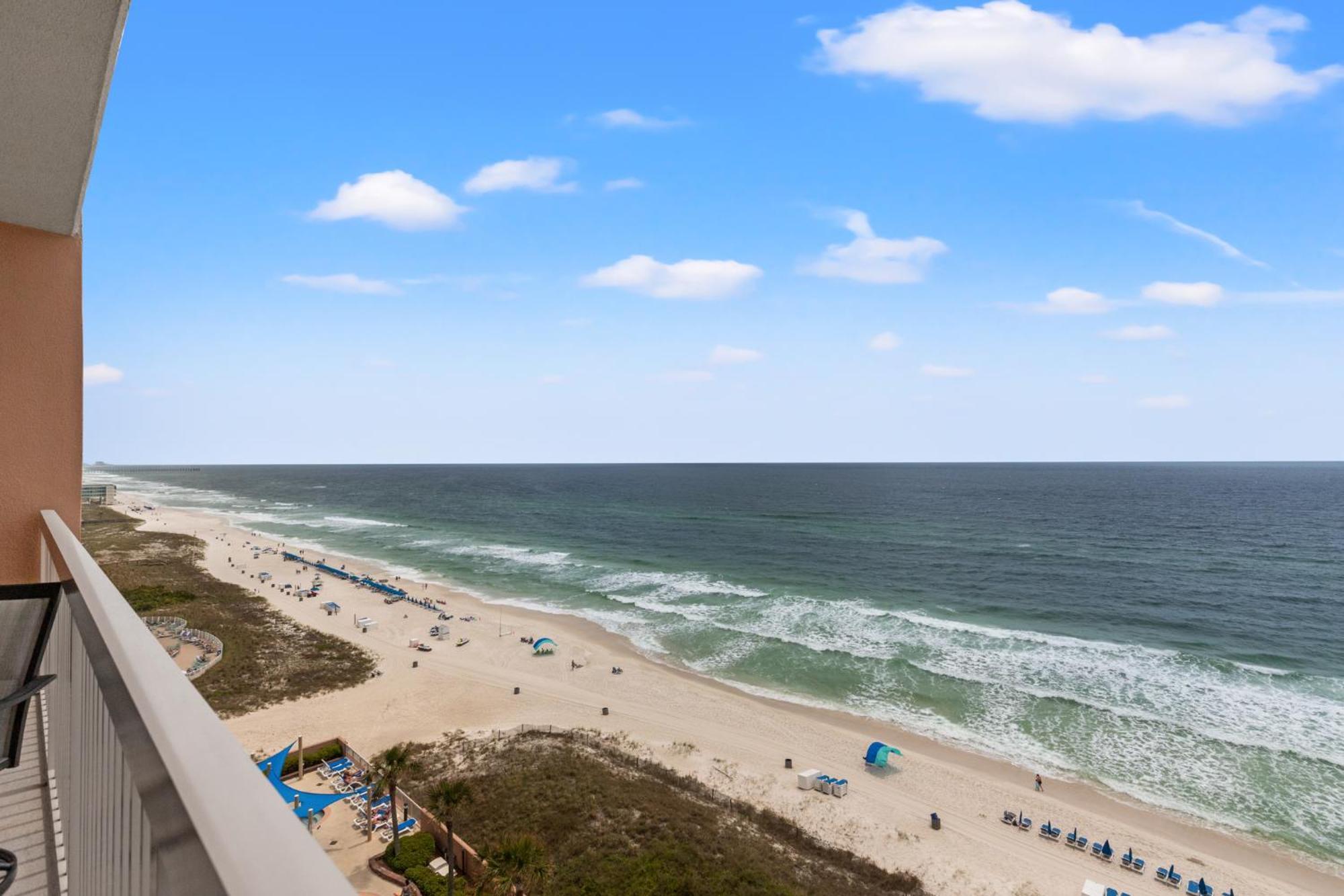 Gulf Front Master Br In Sunrise Beach With Amazing Views! Sleeps 7! Panama City Beach Buitenkant foto